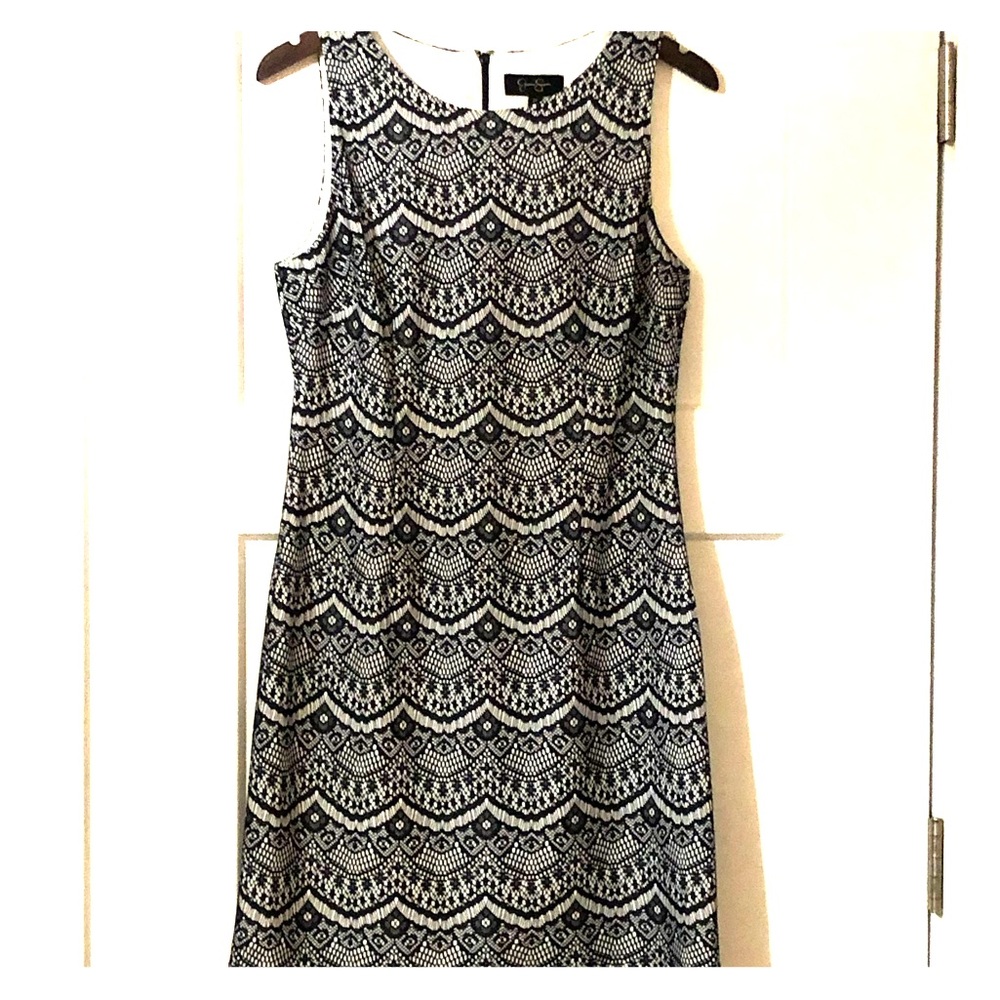 Navy Lace Dress